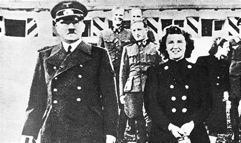 Adolf Hitlers mistress Eva Brauns NAKED photographs revealed。